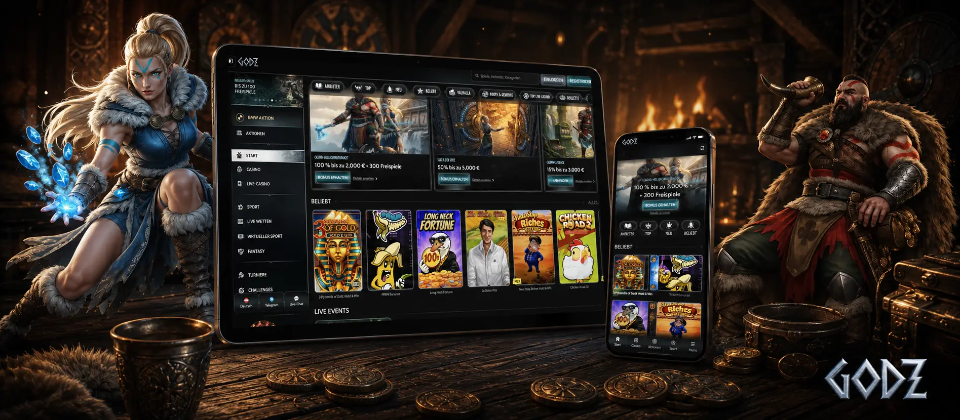 Wöchentliche Promotionen bei Godz Casino