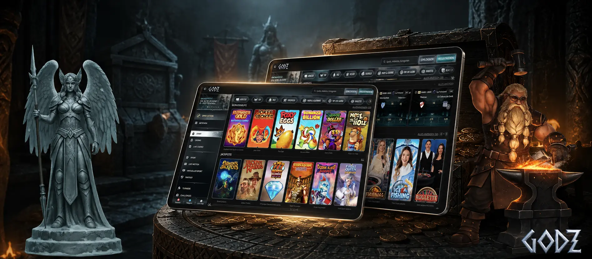Godz Casino Spielangebot